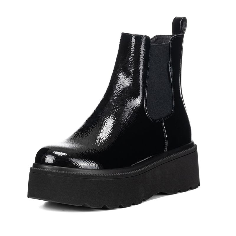 WEIDE - Botin Negro Casual Mujer Weide ZS38