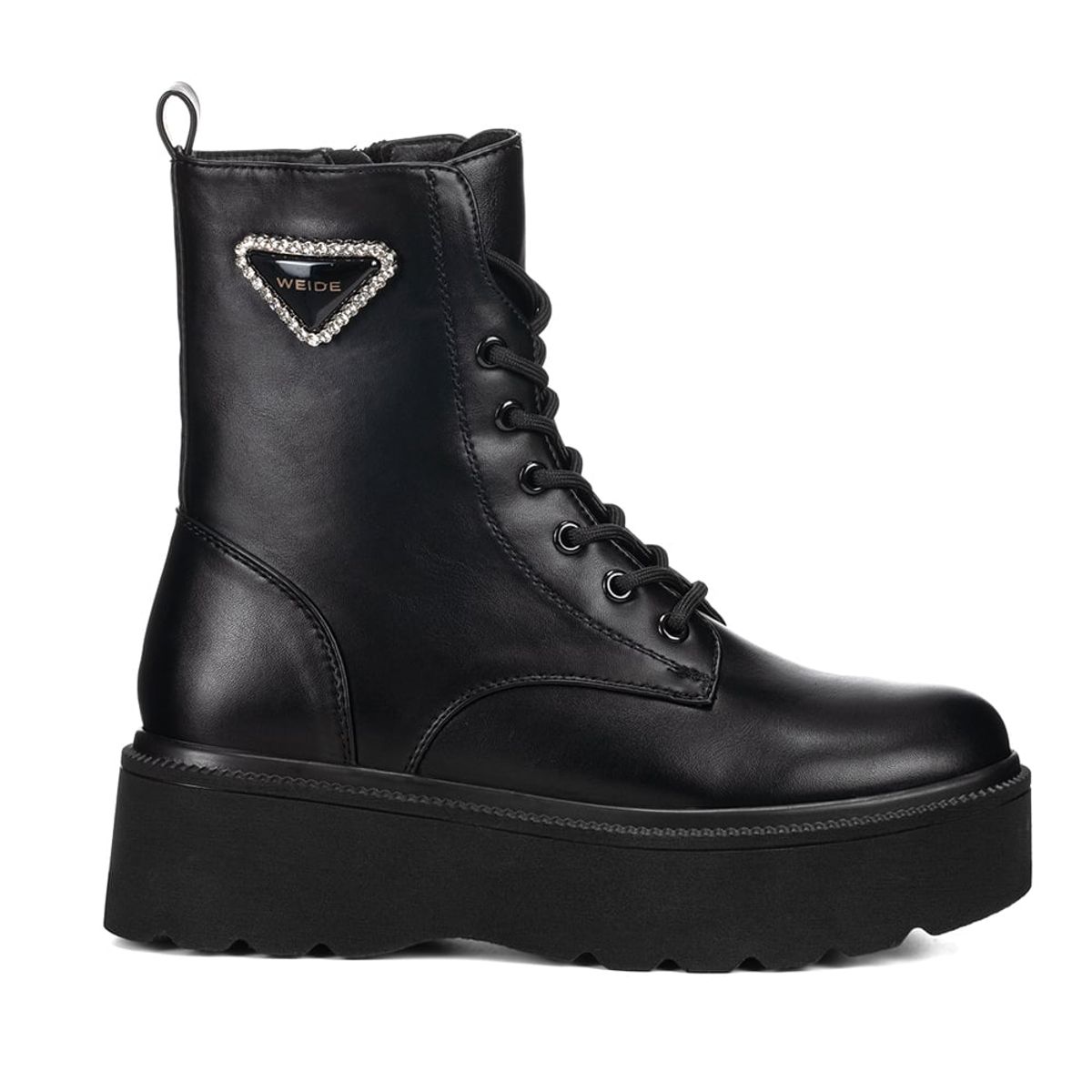 WEIDE - Botin Negro Casual Mujer Weide ZS39
