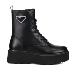 WEIDE - Botin Negro Casual Mujer ZS39