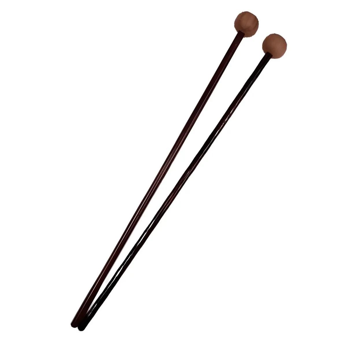 GENERICO - Mazos para Percusión 38 cm Cabeza de Madera Par