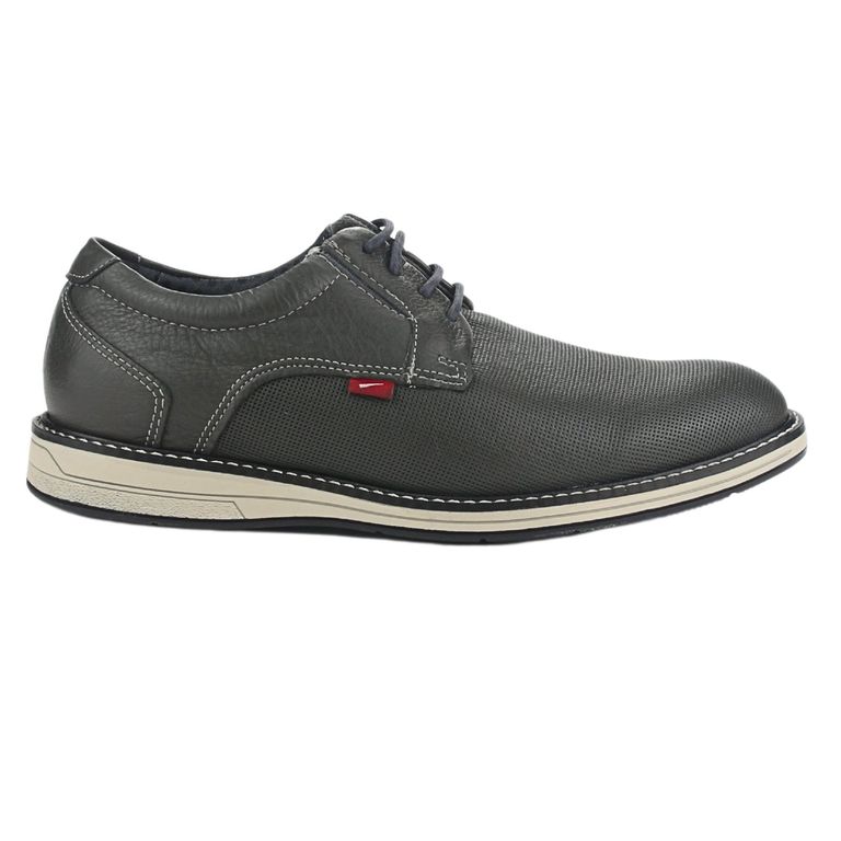 Zapato Hombre Gris Casual 6152