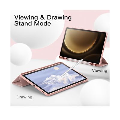 Imagen 2 del producto Carcasa Funda Smart Cover Para Samsung S9 Fe Gold Rose