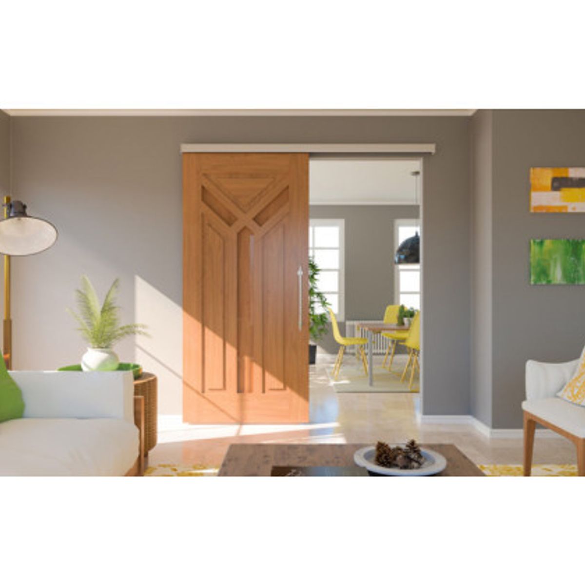 GENERICO - KIT PUERTA CORREDERA 2MTS DN-50 SP DUCASSE