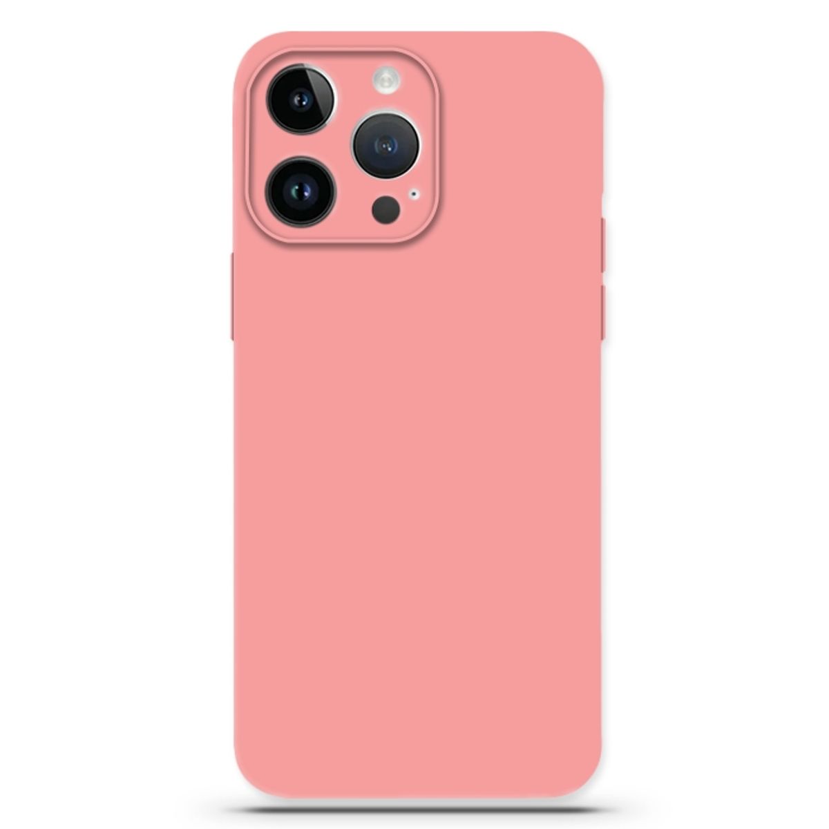 GENERICO - Carcasa funda Silicona slim para Iphone 14 pro max rosa