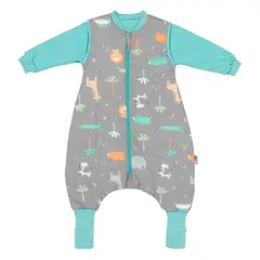 SLUMBERSAC - Saco Dormir con Pies Safari 60 cm (6-12 meses) Tog 2.5