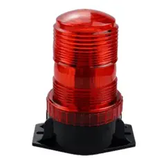 GENERICO - Baliza Giratoria De Advertencia Led Estrobo 12 24 voltios X1