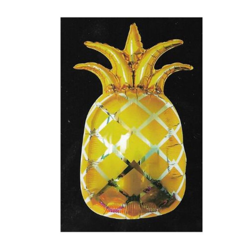 GENERICO - Globo Latex Diseño Piña 44X79 Cm