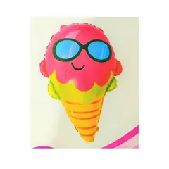 GENERICO - Globo Latex Diseño Helado Colores