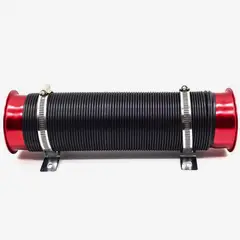 NEWOCIO - Tubo De Inducción De Aire Universal Flexible 76 Milimetros