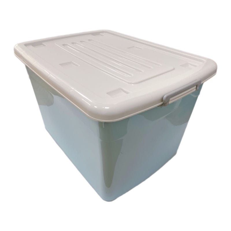 GENERICO - Baul Organizador 150 Litros 77x48x57 cm Celeste Avymaq