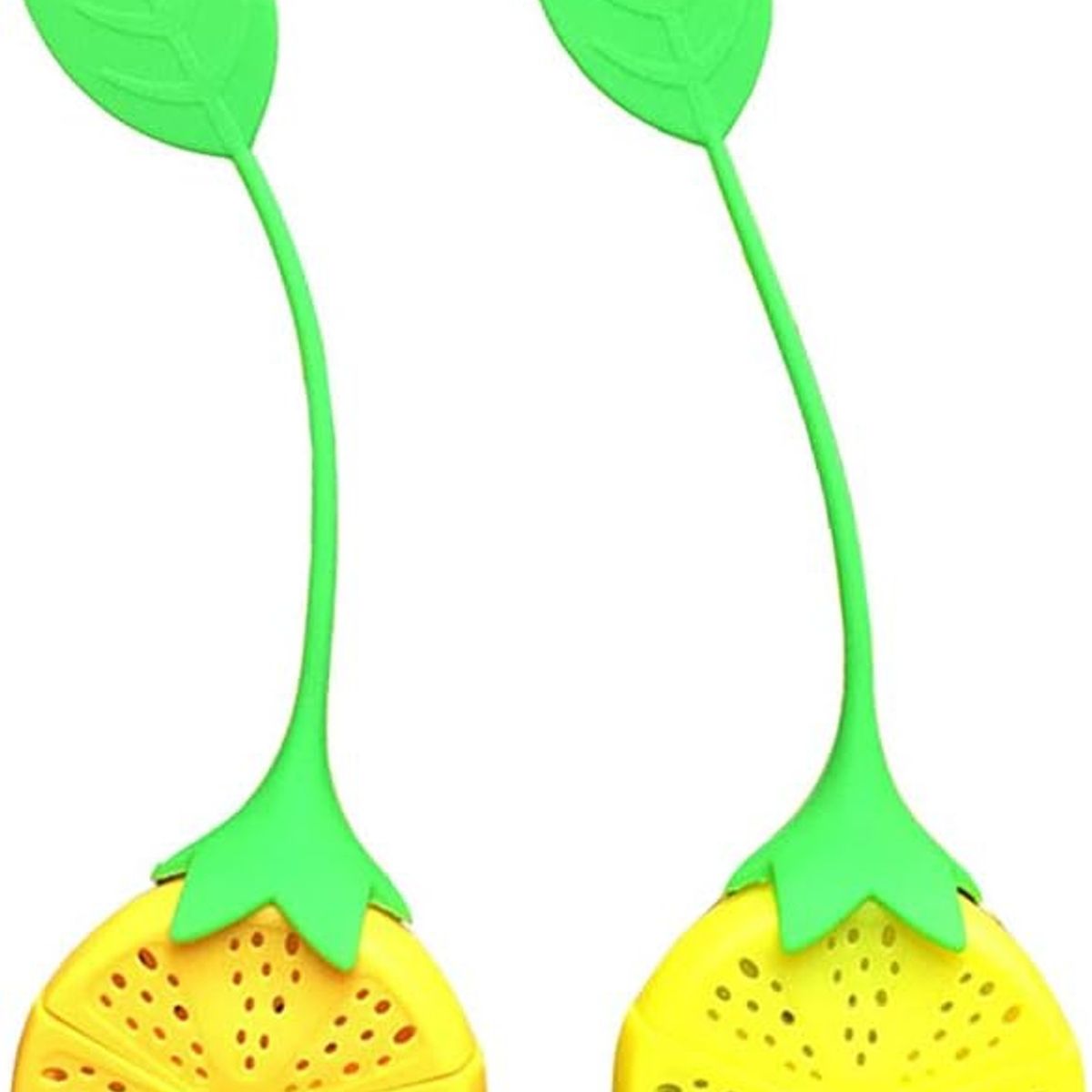 KUANGYE - 20 Infusores De Té De Silicona, Forma De Limón