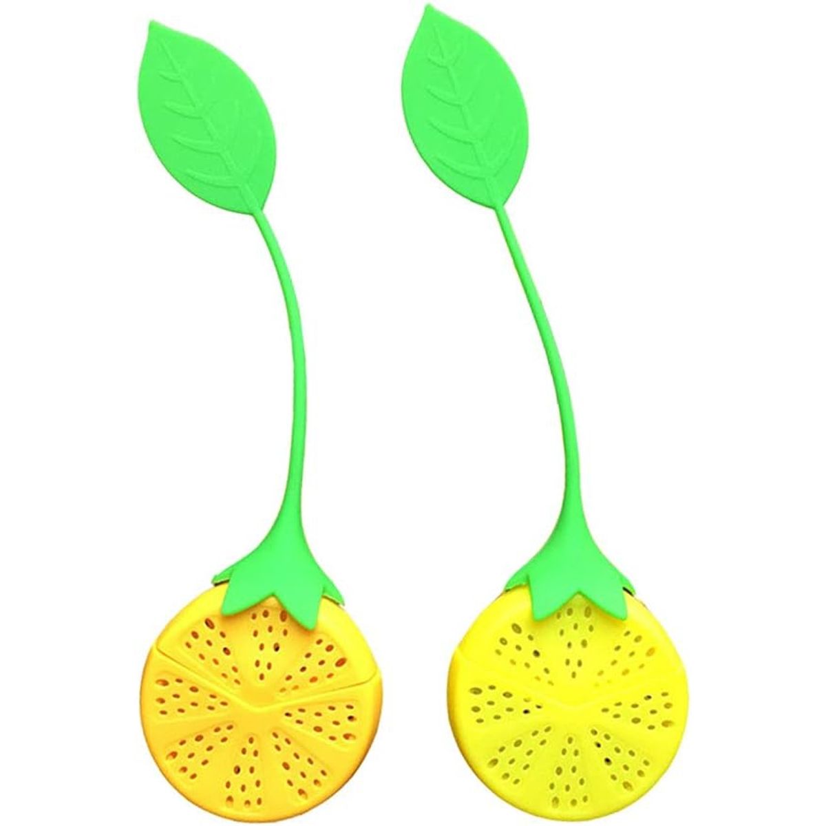 KUANGYE - 20 Infusores De Té De Silicona, Forma De Limón