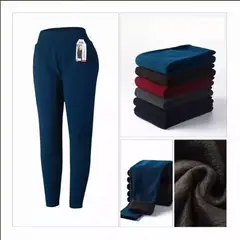 EVERSO - Pack 2 Pantalón Buzo De Mujer Con Polar En Colores Surtidos