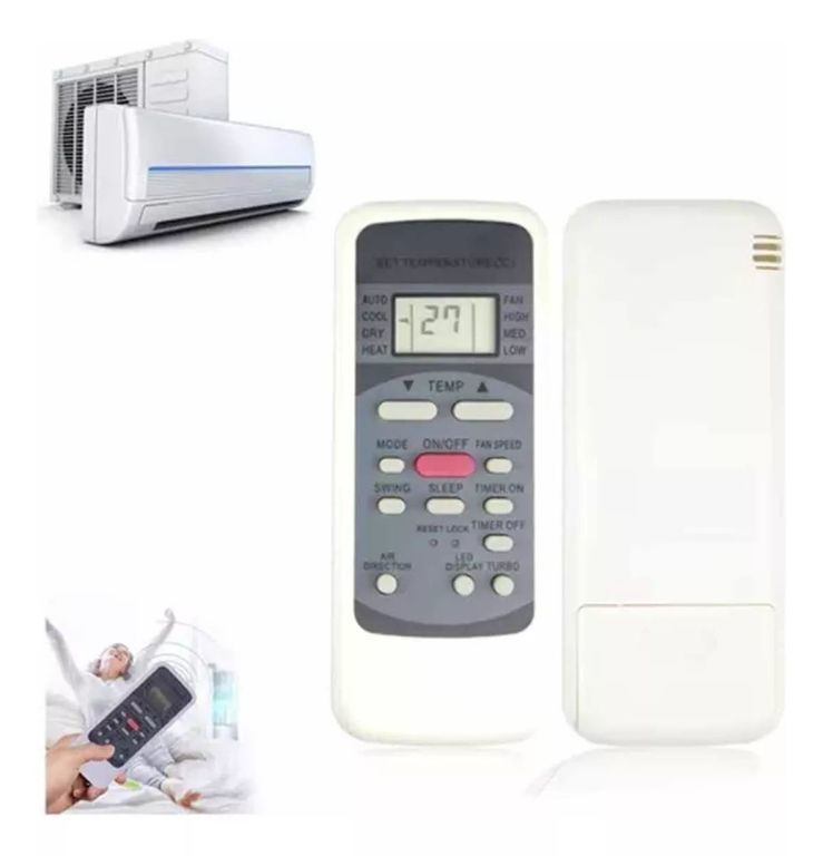 KUANGYE Control Remoto Aire Acondicionado Clark Midea
