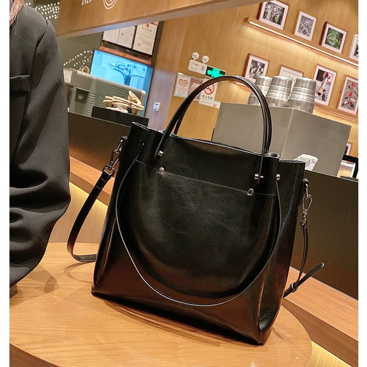 PUREPOWER - Bolsos de piel para mujer bolsos de hombro bandoleras