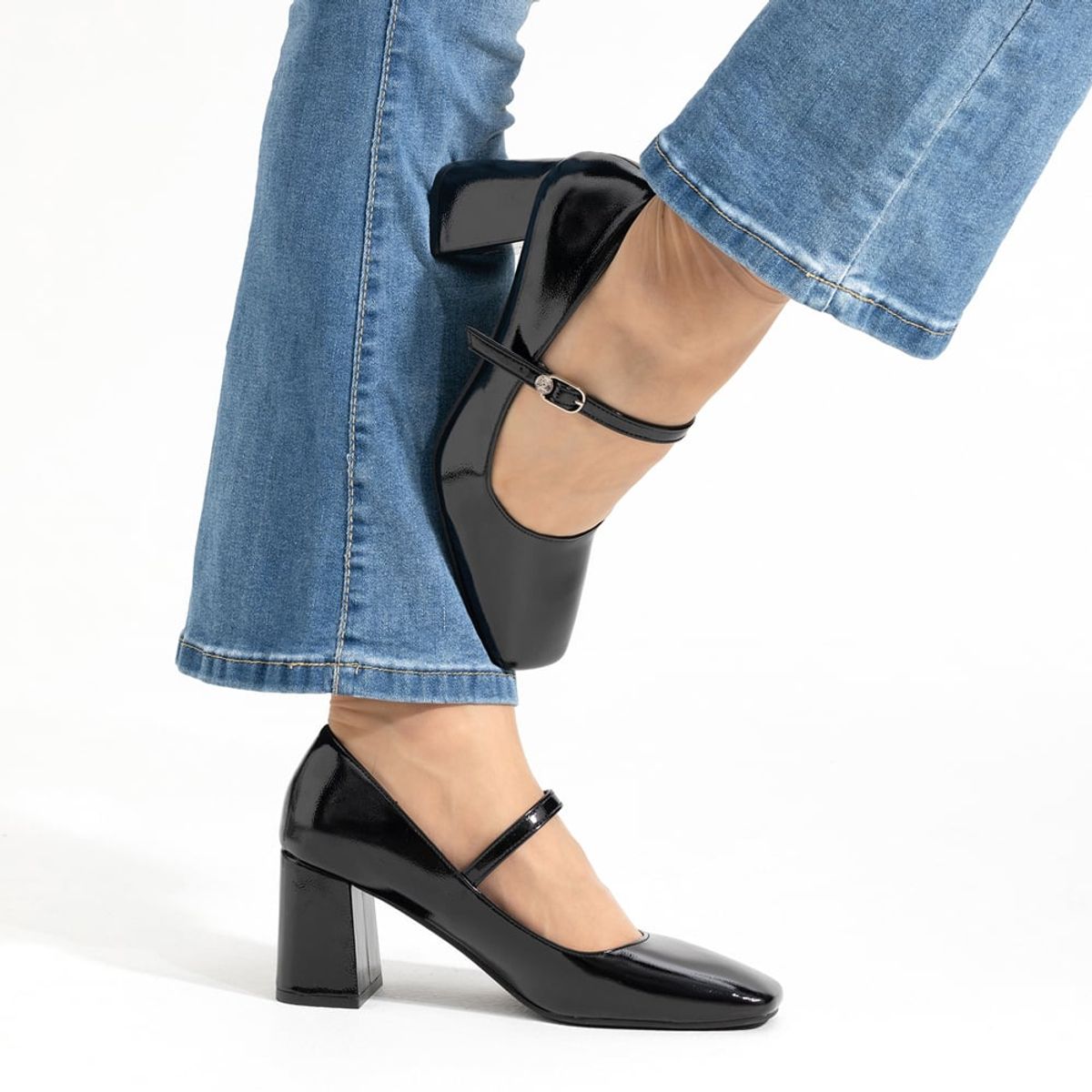 WEIDE - Zapatos Negro Casual Mujer Weide GH106