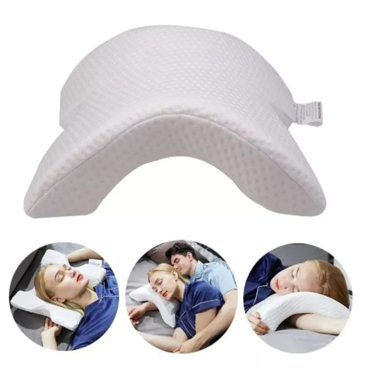 GENERICO - Almohadas Para Abrazar Almohadas Cama Almohada Corvada Memor