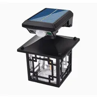 Luz Led Solar Diseño De Farol