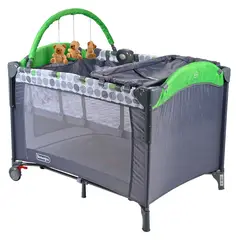 BEBEGLO - Cuna Pack & Play Colecho RS-6195-4 Verde