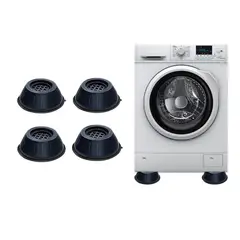 GENERICO - 4 Almohadilla Antivibración Antideslizante Para Lavadora 911