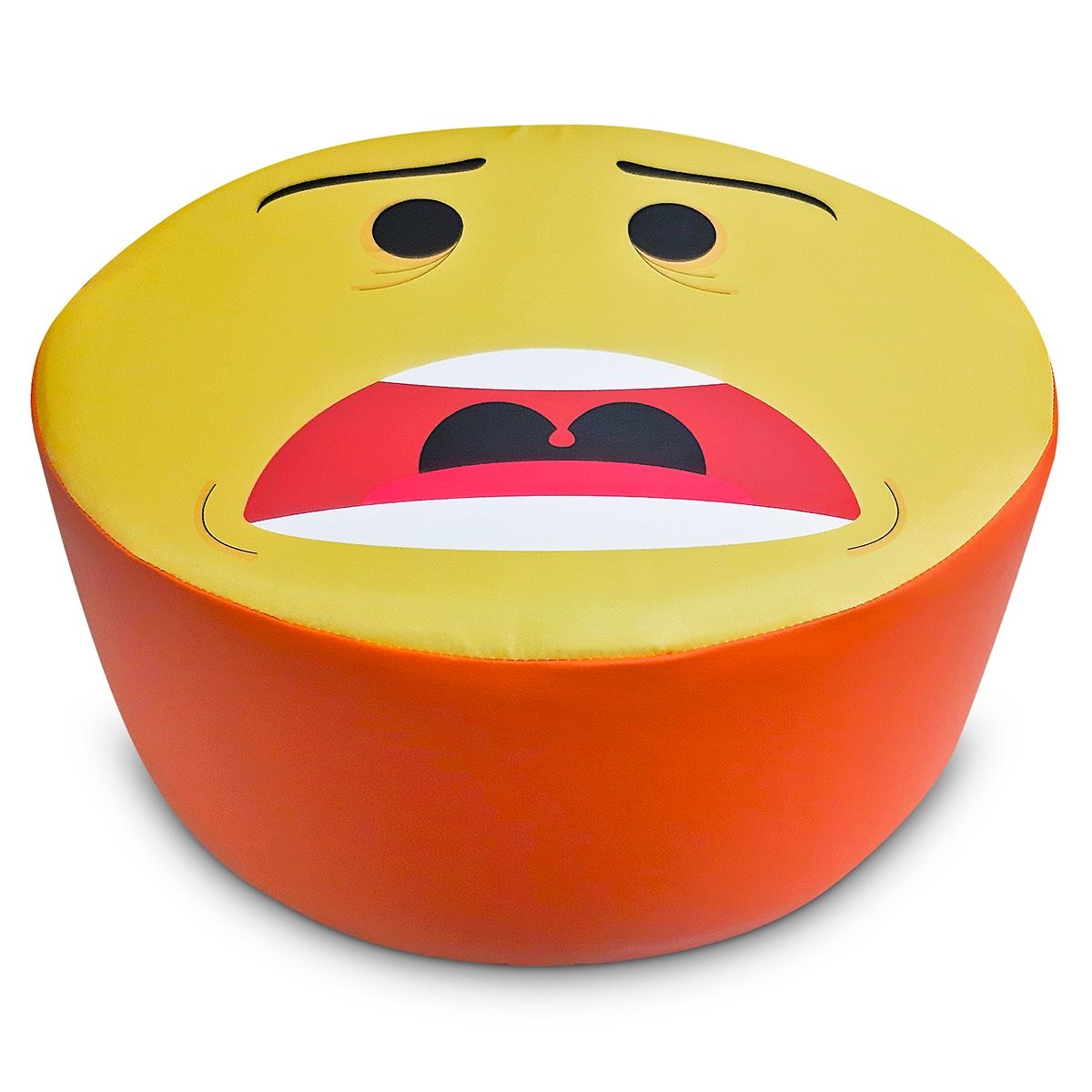PLAYSOFT - Pouf de Emoticon - Miedo