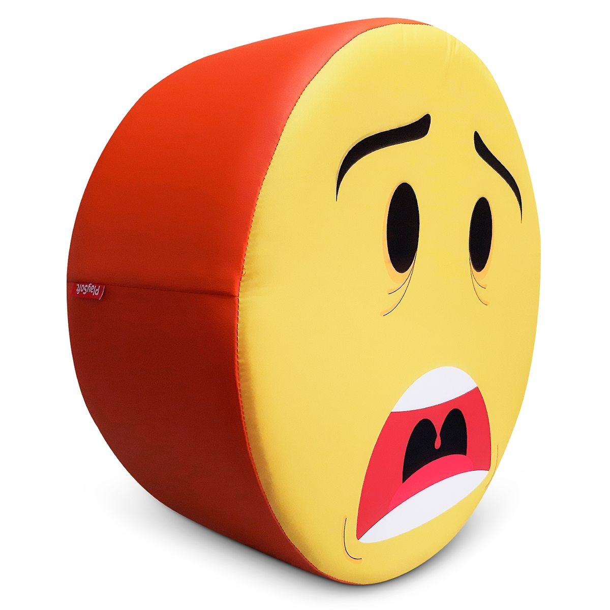 PLAYSOFT - Pouf de Emoticon - Miedo