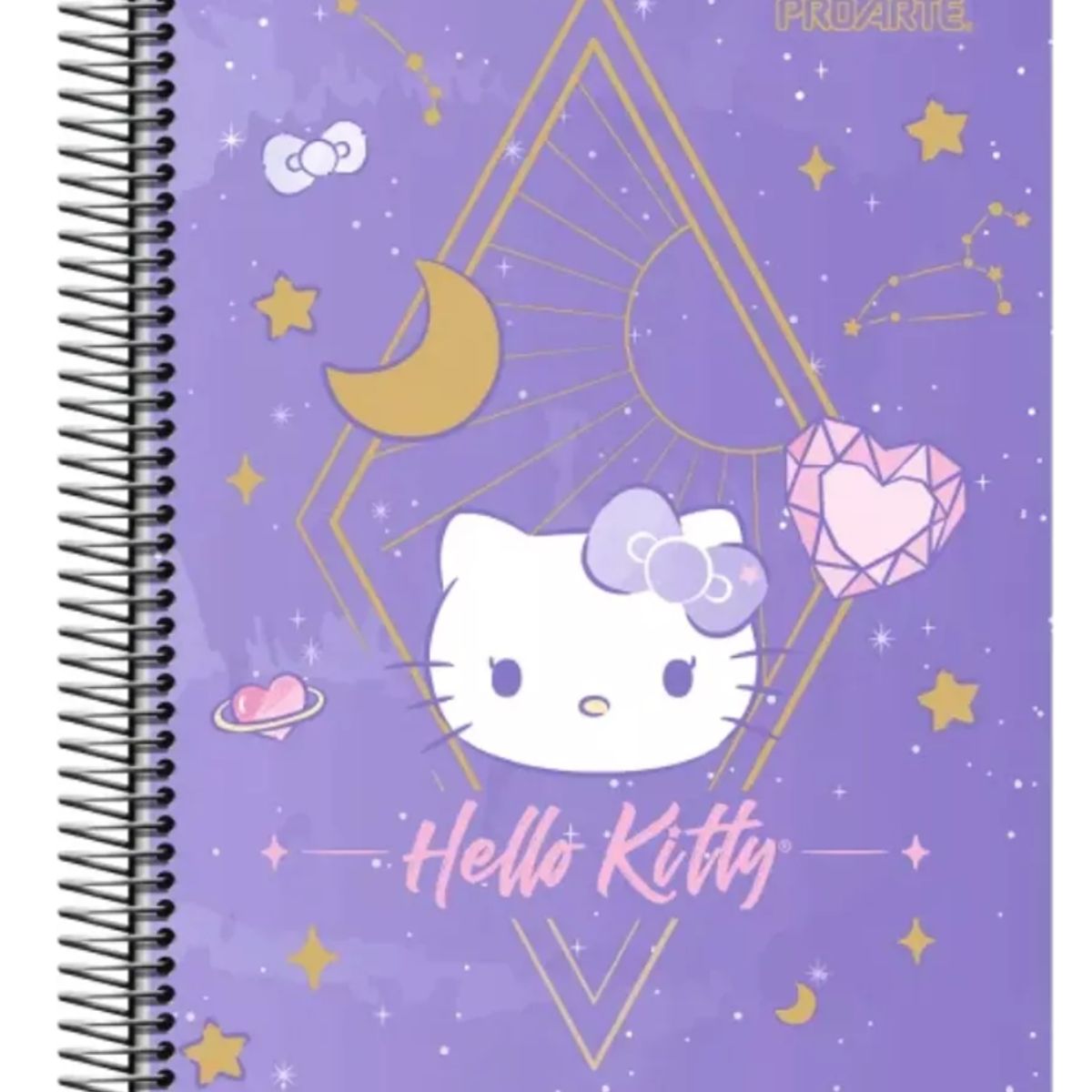 GENERICO - Cuaderno Triple Carta Proarte Hello Kitty 150 Hjs 3 Mat Und