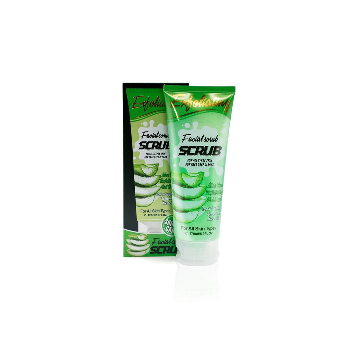 GENERICO - Facial Scrub · Exfoliante Facial En Gel De Pepino Efecto Peeling