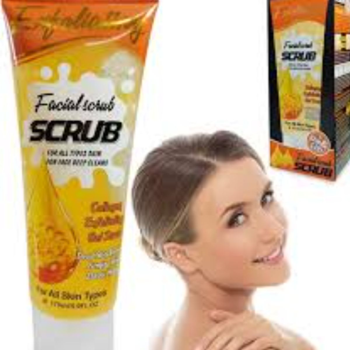 GENERICO - Facial Scrub · Exfoliante Facial En Gel De Colágeno Efecto Peeling