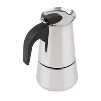 Cafetera Italiana Acero 9 Tazas Espresso 22cms.