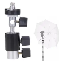 GENERICO - SWIVEL 360 PARA FLASH PARA ATRIL O PARAGUAS