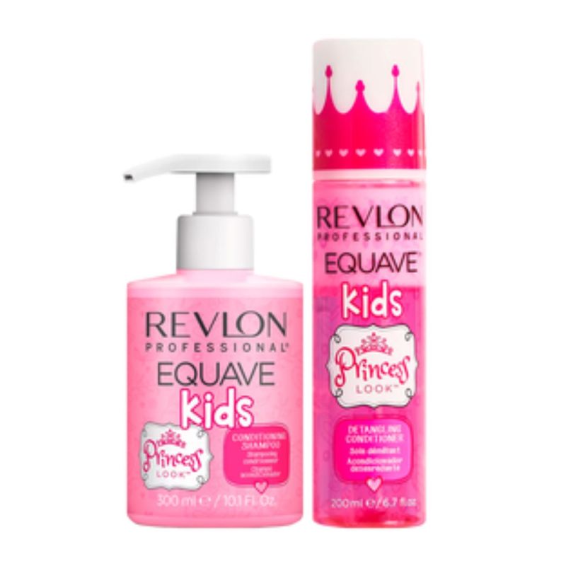 REVLON - Shampoo y Acondicionador para Niños Revlon Kids Princess.-