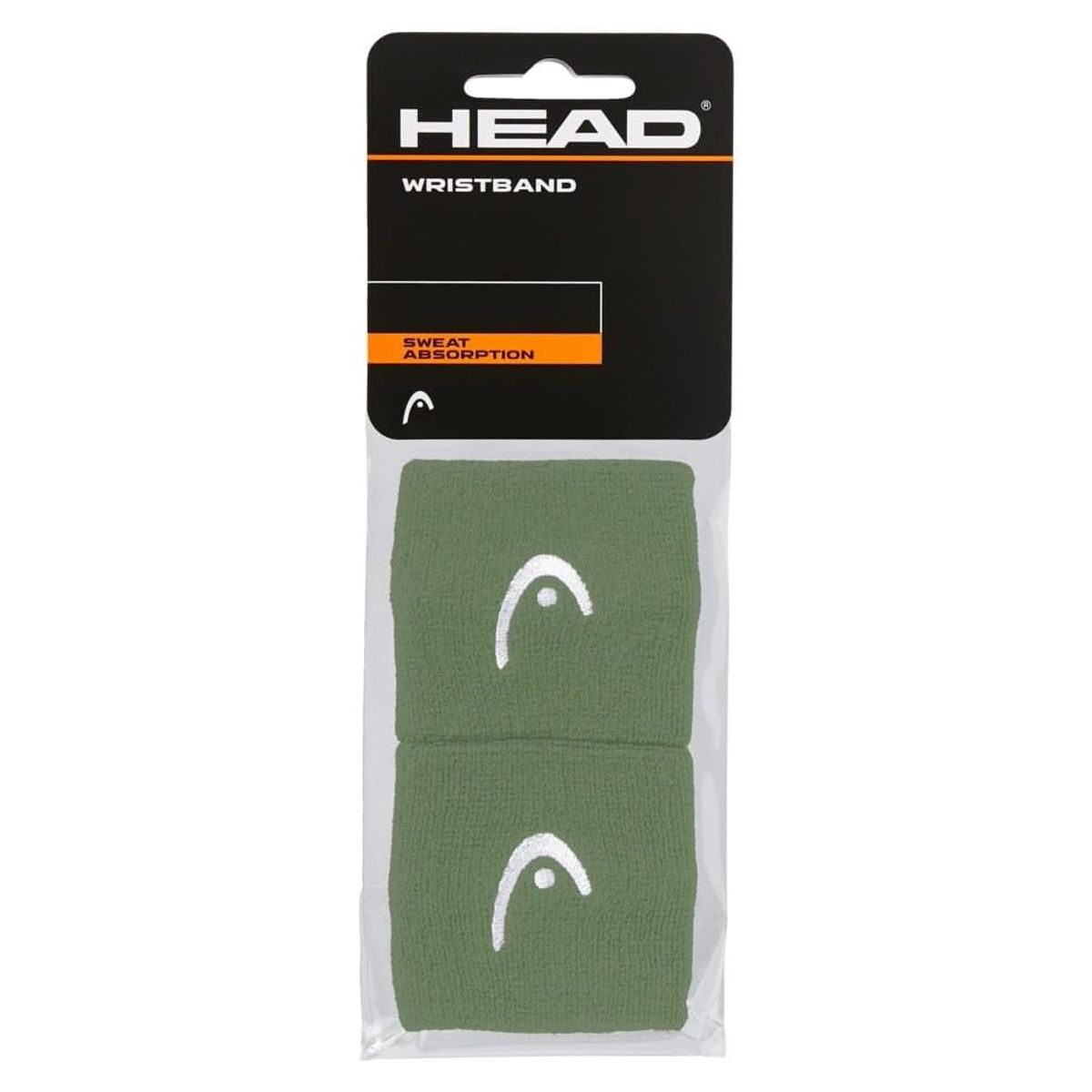 HEAD - Muñequera Head 25 Verde X2 Tenis Padel