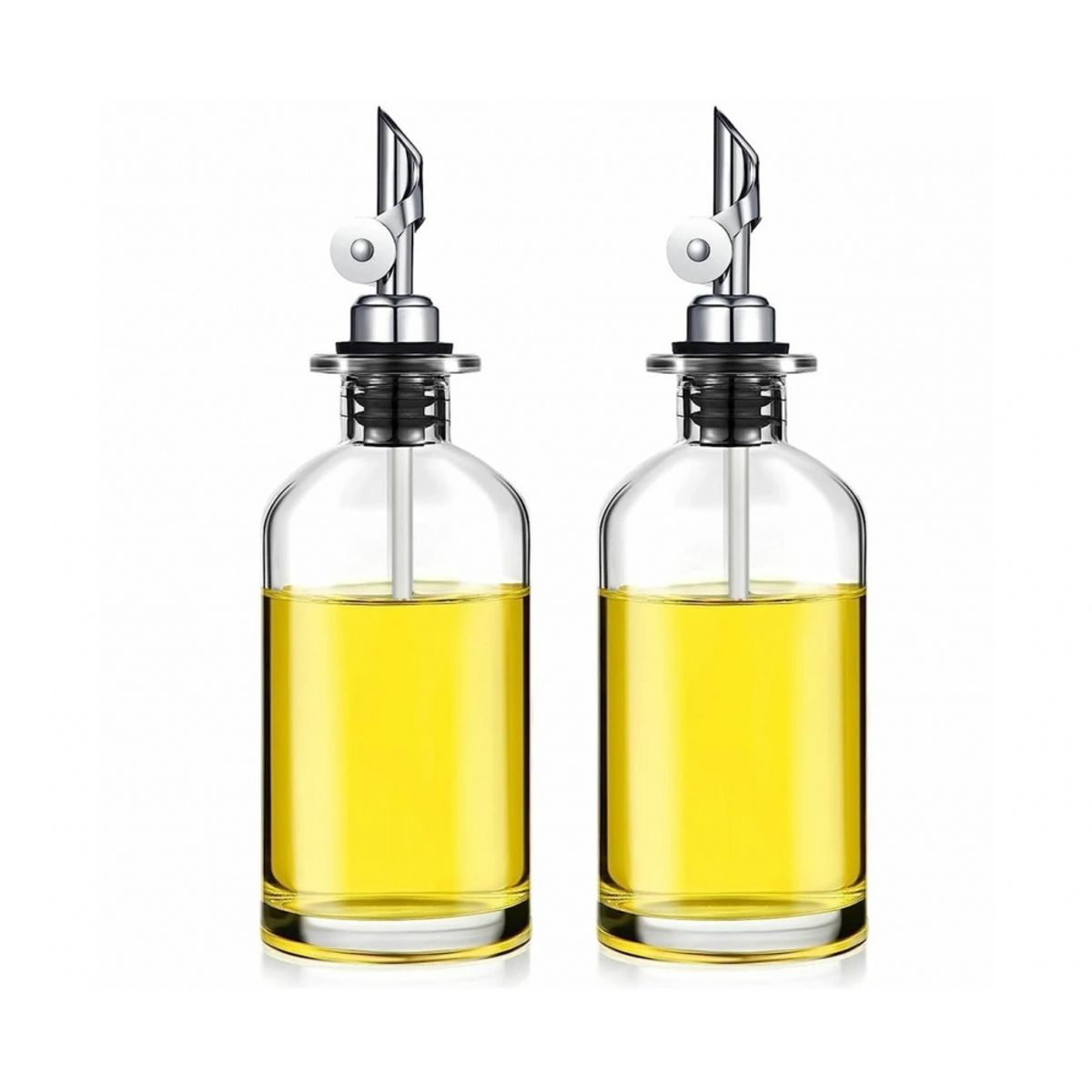 GENERICO - Set Aceitera y Vinagrera Plateada