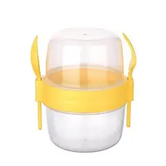 TITIZ - Vaso Para Yogurt Frutas y Cereales + Servicios 800ml