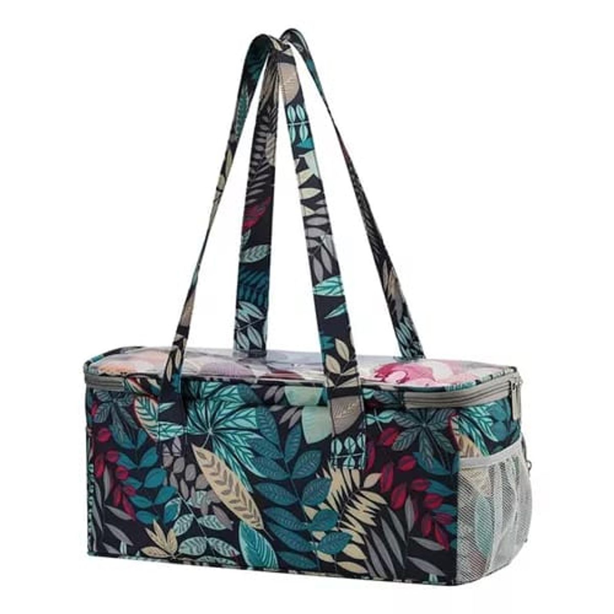 GENERICO - Bolso Impermeable Porta Tejido Lanas Palillos Croche OSCURO