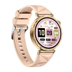 STARTECHOFFICE - Reloj Inteligente Smartwatch Wearables GT4Mini Con 2 correas rosadas