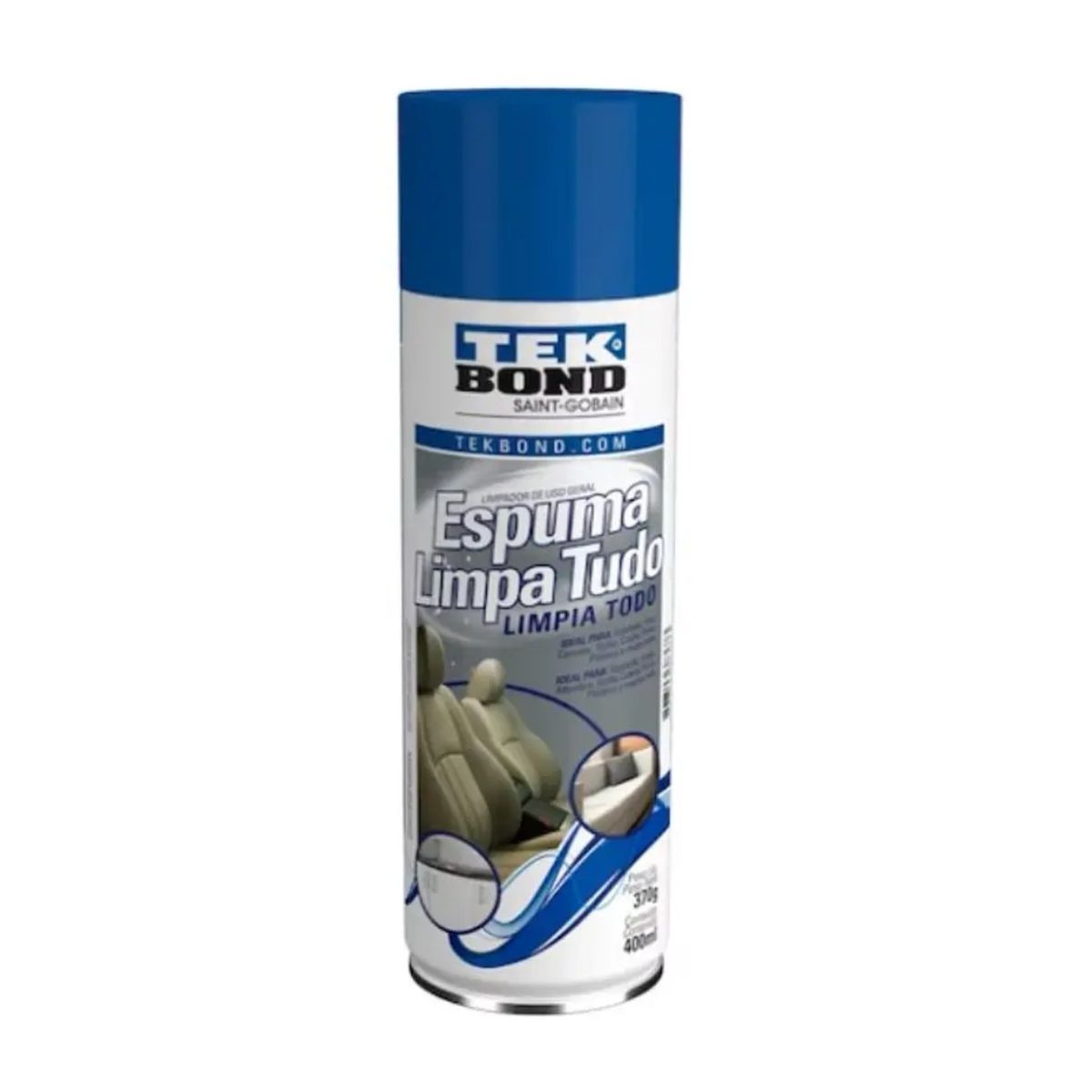 TEKBOND - Espuma Limpieza Limpia Todo 400 Ml Tekbond Uso General