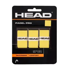 HEAD - Overgrip Padel Pro Amarillo X3