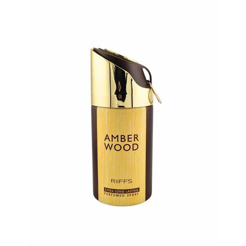 RIIFFS PARFUMS - RIIFFS LUXURY AMBER WOOD PERFUMED BODY SPRAY 250ML