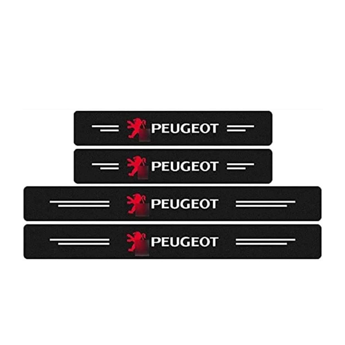 GENERICO - Cubre zócalos pisaderas protector de puerta PEUGEOT