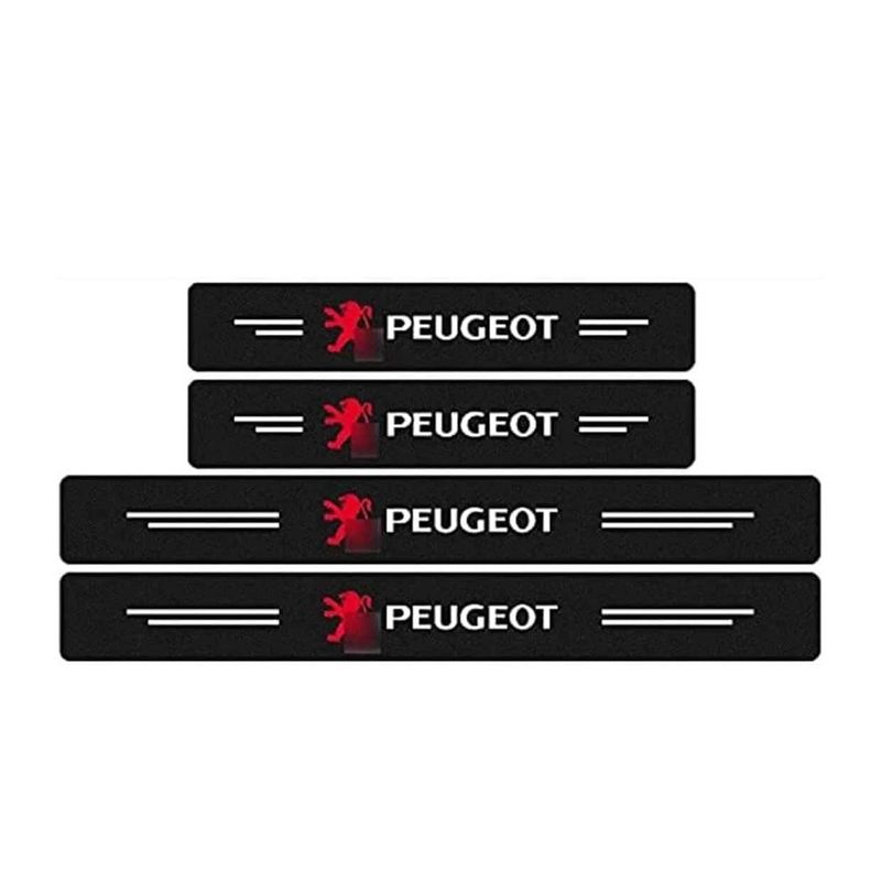 GENERICO - Cubre zócalos pisaderas protector de puerta PEUGEOT