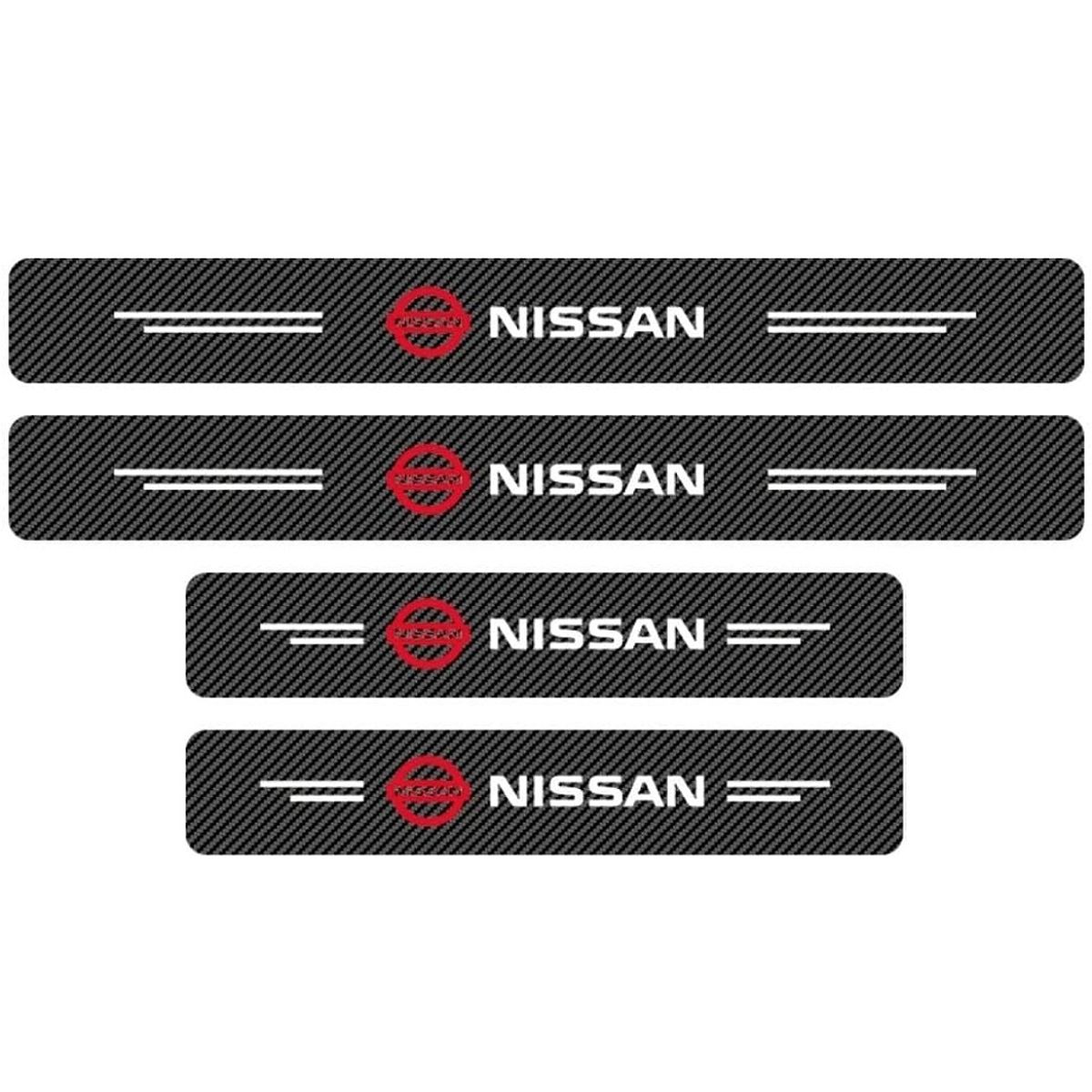 GENERICO - Cubre zócalos pisaderas protector de puerta NISSAN