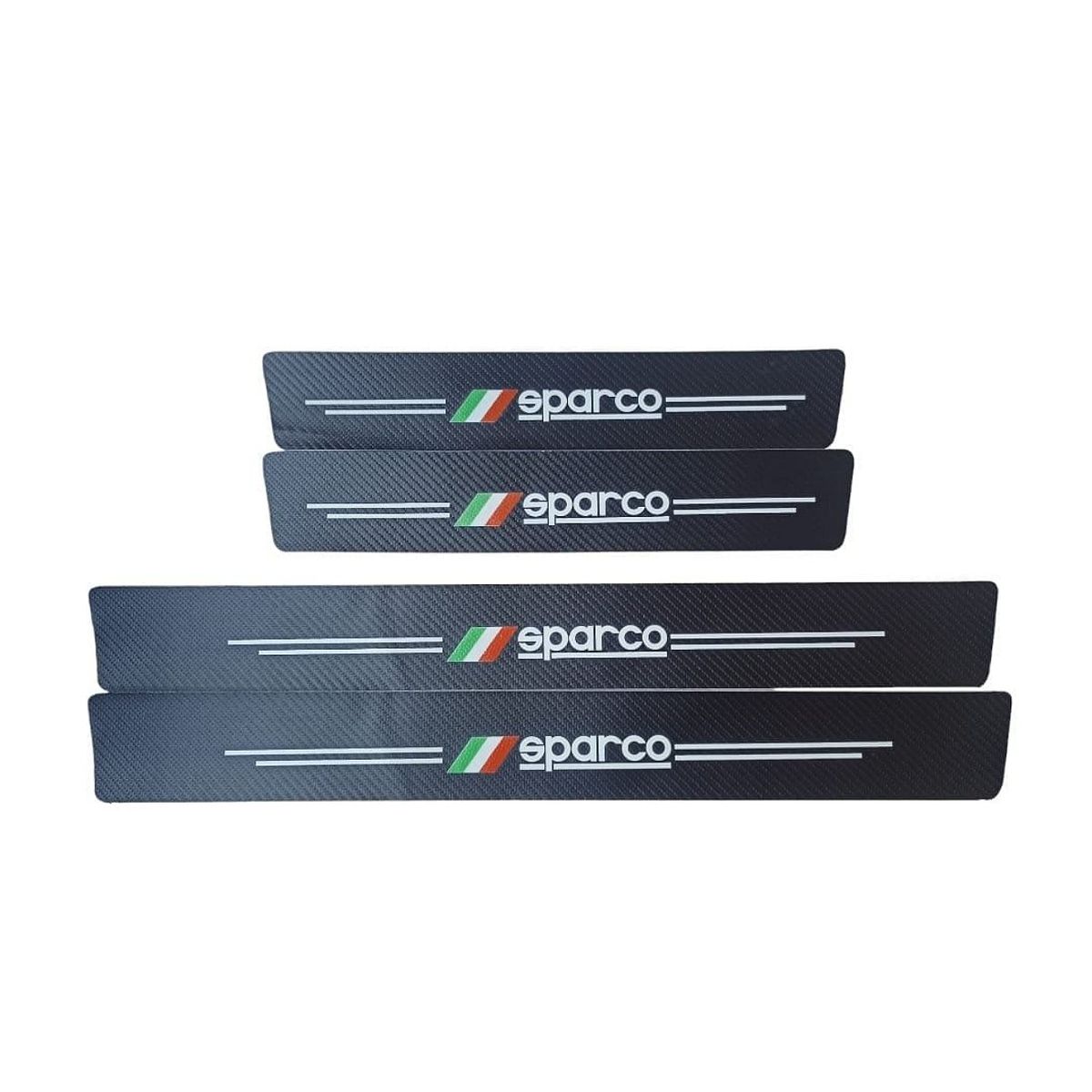 GENERICO - Cubre zócalos adhesivos para autos y camionetas universal