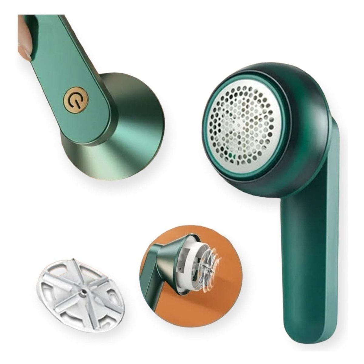 GENERICO - Quitapelusa Recargable Usb Inalámbrico Removedor Pelusa Mota