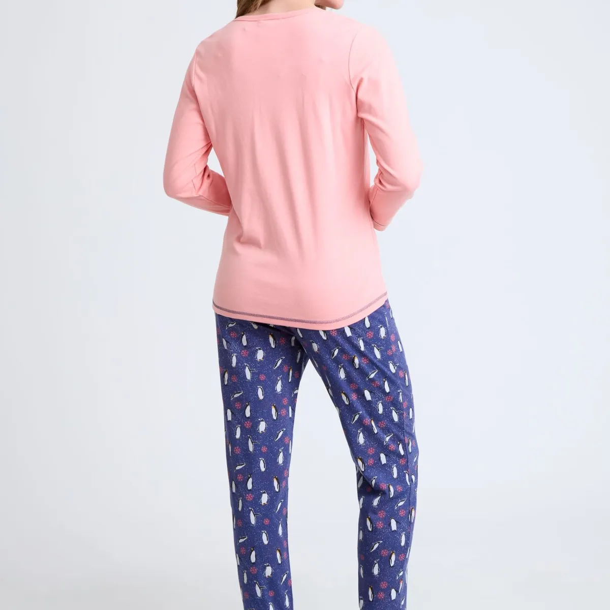 BECKIL - BECKIL COD 1767 PIJAMA ALGODÓN GAMUZADO CON BOLSILLOS