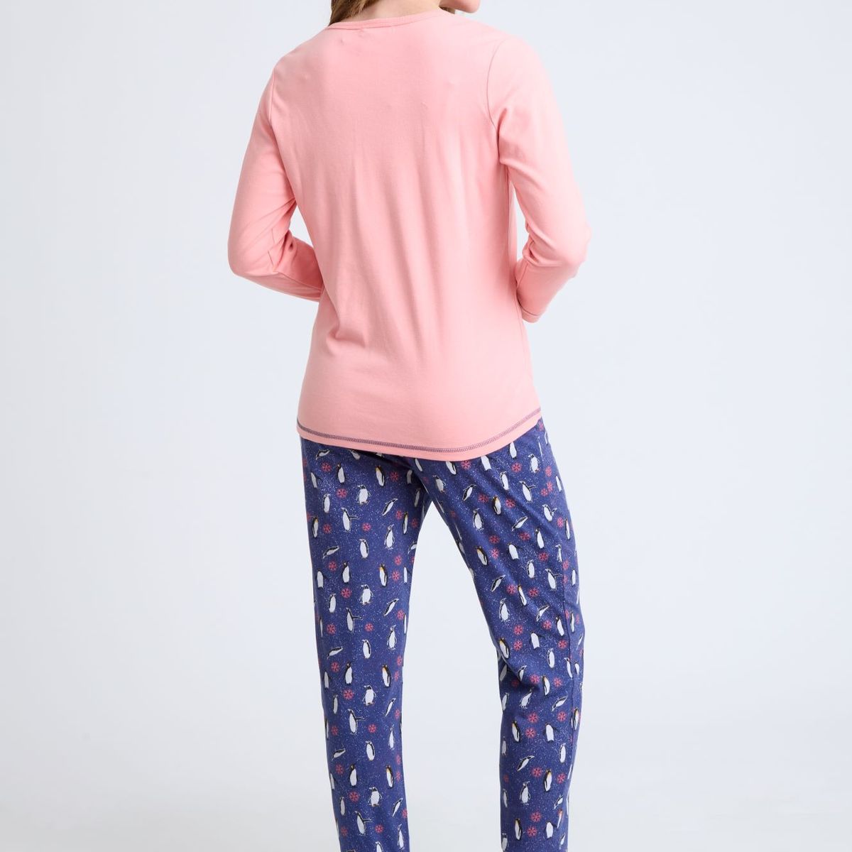 BECKIL - BECKIL COD 1767 PIJAMA ALGODÓN GAMUZADO CON BOLSILLOS