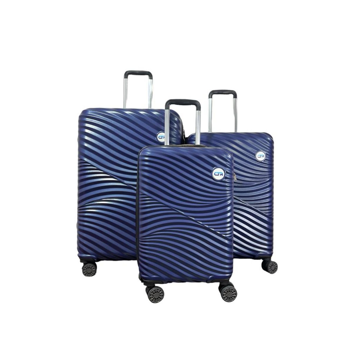 OX - SET 3 MALETAS SAHARA CTR  AZUL MARINO  L+ M+ S