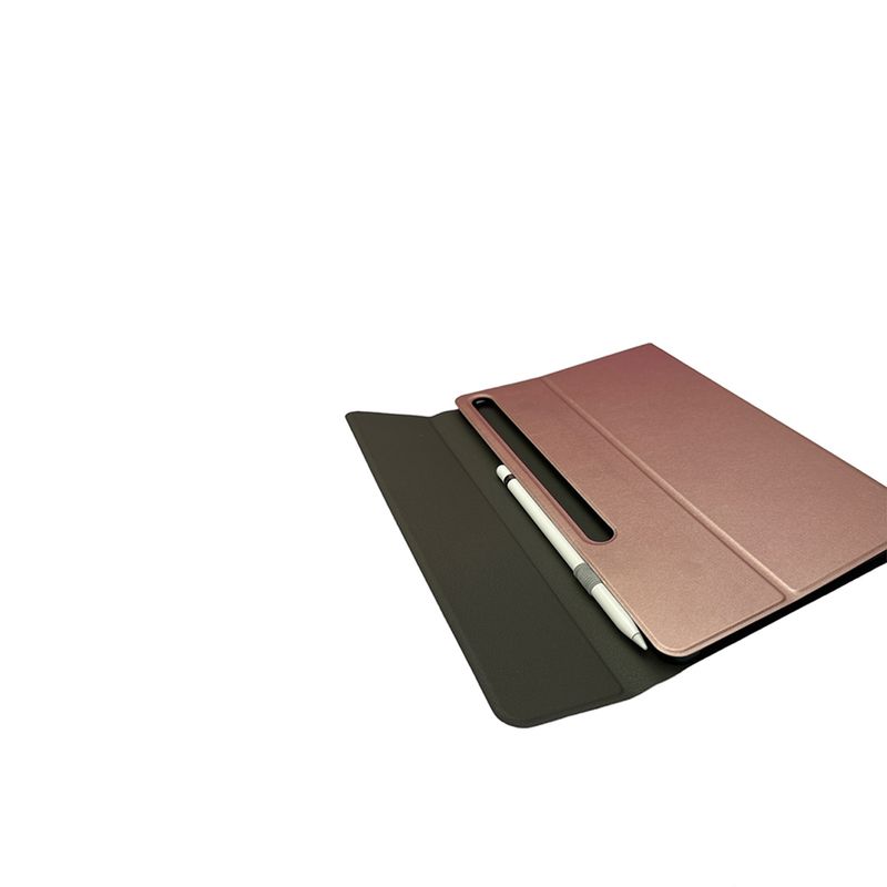 JOIGO - Funda Con Teclado Con Ñ Para Samsung S7 S8 Rosado