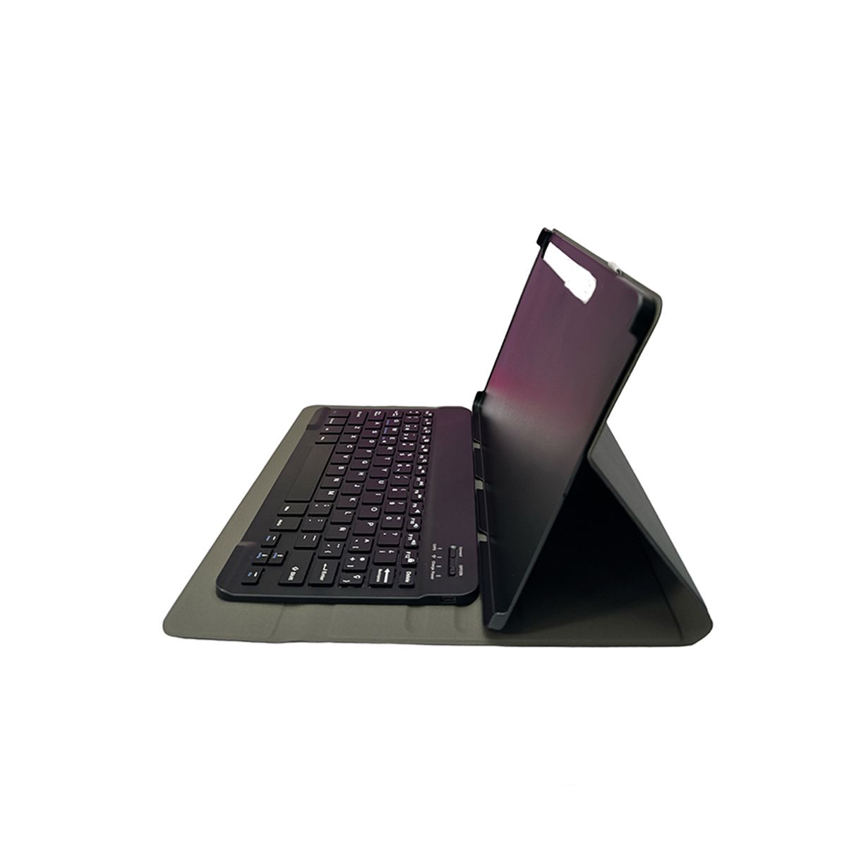 JOIGO - Funda Con Teclado Con Ñ Para Samsung S7 S8 Negro